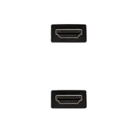Nanocable Cable HDMI V2.0 4K@60Hz 18Gbps A/M-A/M, 1 m, Negro