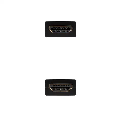 Nanocable Cable HDMI V2.0 4K@60Hz 18Gbps A/M-A/M, 1 m, Negro