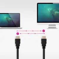 Nanocable Cable HDMI V2.0 4K@60Hz 18Gbps A/M-A/M, 1 m, Negro