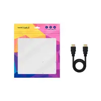 Nanocable Cable HDMI V2.0 4K@60Hz 18Gbps A/M-A/M, 1 m, Negro
