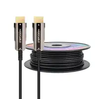 Nanocable Cable HDMI V2.0 AOC 4K@60Hz 18Gbps A/M-A/M, Negro, 40 m