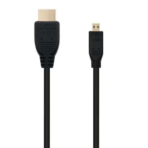 Nanocable CABLE MICRO HDMI V1.4 (ALTA VELOCIDAD / HEC), A/M-D/M, 1.8 M