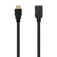 Nanocable Cable HDM 2.0 Prolongador A/M-A/H, Negro, 3 m