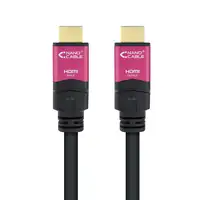 Nanocable 10.15.3715 cable HDMI 15 m HDMI tipo A (Estándar) Negro, Rosa