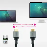 Nanocable Cable HDMI 2.1 Certificado ULTRA HIGH SPEED A/M-A/M, Negro, 1.5 m