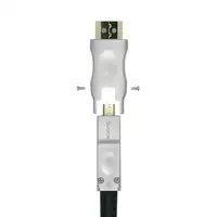 AISENS Cable HDMI V2.0 AOC Desmontable Premium Alta Velocidad / HEC 4k@60Hz 4:4:4