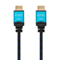 Nanocable Cable HDMI V2.0 4K@60GHz 18 Gbps A/M-A/M, negro, 0.5 m.