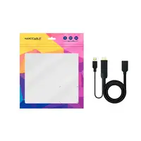 Nanocable Conversor HDMI 2.0 a DisplayPort V1.2 Negro, 20 cm