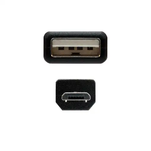 Nanocable 10.01.0503 cable USB USB 2.0 3 m USB A Micro-USB B Negro