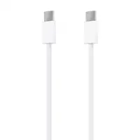 AISENS Cable USB 2.0 3A 60W Apple, tipo USB-C/M-USB-C/M, Blanco, 2.0m