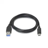 AISENS A107-0060 cable USB USB 3.2 Gen 2 (3.1 Gen 2) 1 m USB A USB C Negro