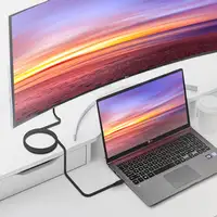 AISENS Cable USB 3.2 Gen1 5Gbps 4k@60Hz 3A 60W E-Marker, Tipo USB-C/M-USB-C/M, Neg