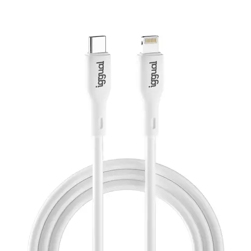 iggual IGG317761 cable de conector Lightning 1 m Blanco