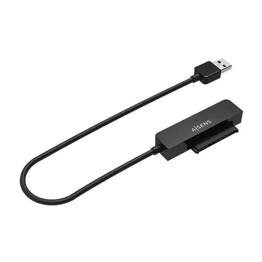 AISENS Adaptador SATA a USB-A USB3.0/USB3.1 Gen1 para Discos Duros 2.5″, Negro