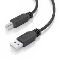 AISENS Cable USB 2.0 con Amplificador, Tipo A/M-B/M, Negro, 15m