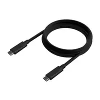 AISENS Cable USB 3.2 Gen1 5Gbps 4k@60Hz 3A 60W E-Marker, Tipo USB-C/M-USB-C/M, Neg