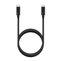 AISENS Cable USB 3.2 Gen1 5Gbps 4k@60Hz 3A 60W E-Marker, Tipo USB-C/M-USB-C/M, Neg