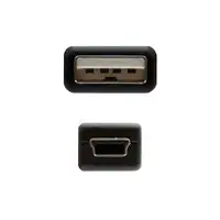Nanocable CABLE USB 2.0, TIPO A/M-MINI USB 5PIN/M, 1.8 M