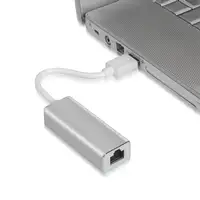 AISENS A106-0049 cambiador de género para cable RJ-45 USB 2.0 Type-A Plata, Blanco