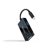 Nanocable 10.16.4301-ALL Adaptador gráfico USB 3840 x 2160 Pixeles Negro