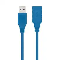 Nanocable CABLE USB 3.0, TIPO A/M-A/H, AZUL, 2.0 M
