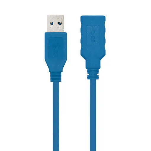 Nanocable CABLE USB 3.0, TIPO A/M-A/H, AZUL, 2.0 M