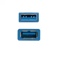 Nanocable CABLE USB 3.0, TIPO A/M-A/H, AZUL, 2.0 M