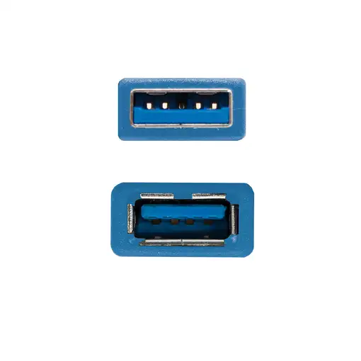 Nanocable CABLE USB 3.0, TIPO A/M-A/H, AZUL, 2.0 M