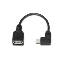 AISENS A101-0034 cable USB USB 2.0 0,15 m Mini-USB B USB A Negro