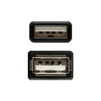 Nanocable CABLE USB 2.0, TIPO A/M-A/H, NEGRO, 3.0 M