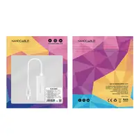 Nanocable Conversor USB-C A Ethernet Gigabit 10/100/1000 Mbps. 15cm