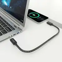 AISENS Cable USB4 Gen3x2 Aluminio 40Gbps 8K@60Hz 5A 48V 240W E-Mark, Tipo USB-C/M-