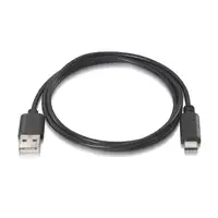AISENS A107-0051 cable USB USB 2.0 1 m USB A USB C Negro
