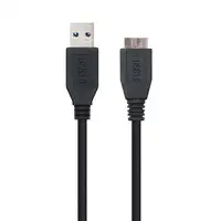 Nanocable CABLE USB 3.0, TIPO A/M-MICRO B/M, NEGRO, 2.0 M