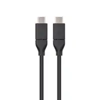 Nanocable USB 3.1, 1m cable USB USB 3.2 Gen 2 (3.1 Gen 2) USB C Negro