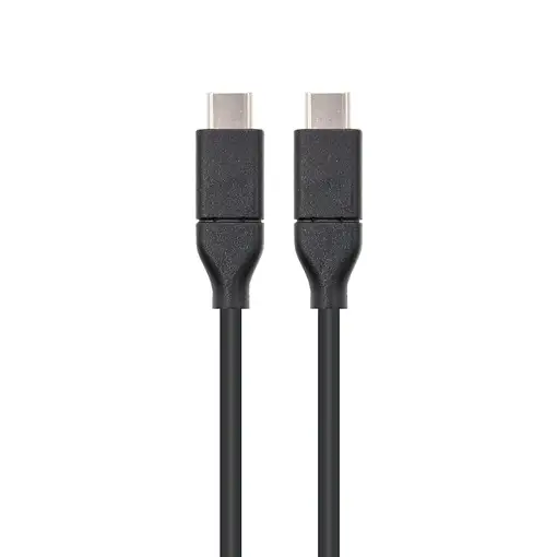 Nanocable USB 3.1, 1m cable USB USB 3.2 Gen 2 (3.1 Gen 2) USB C Negro