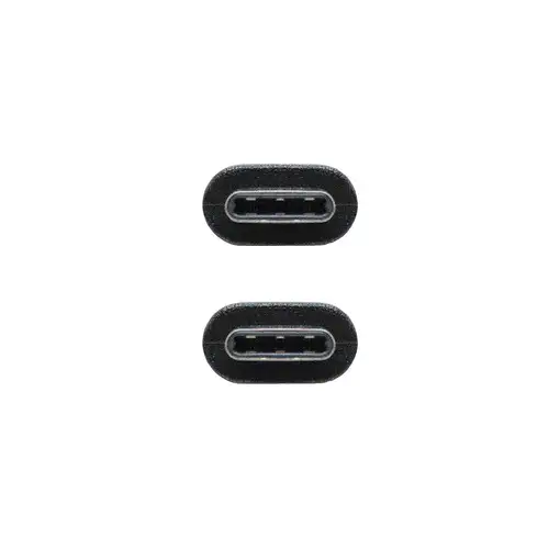 Nanocable USB 3.1, 1m cable USB USB 3.2 Gen 2 (3.1 Gen 2) USB C Negro