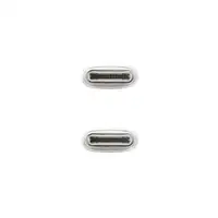 Nanocable Cable USB-C 2.0 60W 3A, USB-C/M-USB-C/M, Blanco, 2 m