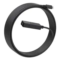 AISENS Cable USB 3.2 Gen1x1 prolongador con Amplificador, USB-C/M-USB-C/H, Negro,