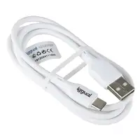 iggual Cable USB-A/USB-C 100 cm blanco Q3.0 3A