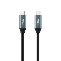 Nanocable Cable USB 3.2 Gen2x2 20Gbps 5A/100W 4K/60Hz USB-C/M-USB-C/M, 1.5 m