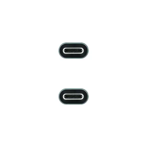 Nanocable Cable USB 3.2 Gen2x2 20Gbps 5A/100W 4K/60Hz USB-C/M-USB-C/M, 1.5 m