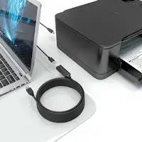 AISENS Cable USB 2.0 Prolongador con Amplificador, Tipo A/M-A/H, Negro, 10m