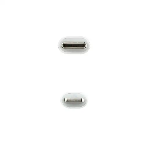 Nanocable Cable Lightning a USB-C, 50 cm