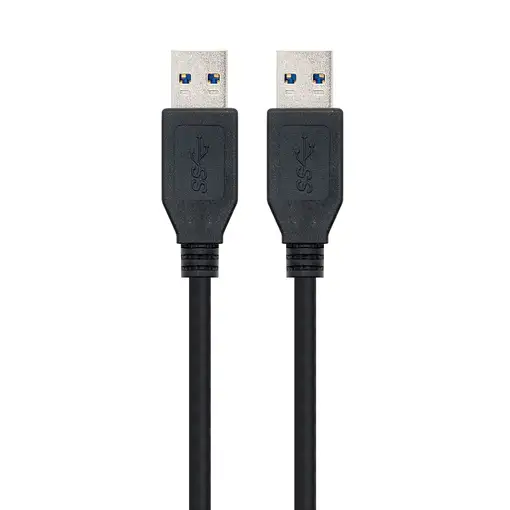 Nanocable 10.01.1001-BK cable USB USB 3.2 Gen 1 (3.1 Gen 1) 1 m USB A Negro