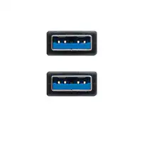 Nanocable 10.01.1001-BK cable USB USB 3.2 Gen 1 (3.1 Gen 1) 1 m USB A Negro