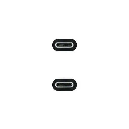 Nanocable Cable USB 3.1 Gen2 10Gbps 5A, 4K/60Hz, USB-C/M-USB-C/M, Negro, 2 m