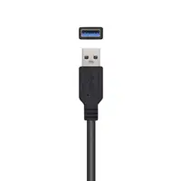 AISENS Cable USB 3.0 Prolongador Con Amplificador, Tipo A/M-A/H, Negro, 5.0m