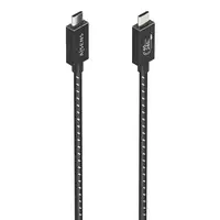 AISENS Cable USB4 Gen3x2 Aluminio 40Gbps 8K@60Hz 5A 48V 240W E-Mark, Tipo USB-C/M-