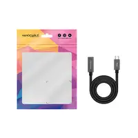 Nanocable Cable Prolongador USB-C 3.2 Gen2x2 20Gbps 3A, 4K/60Hz, USB-C/M-USB-C/H,